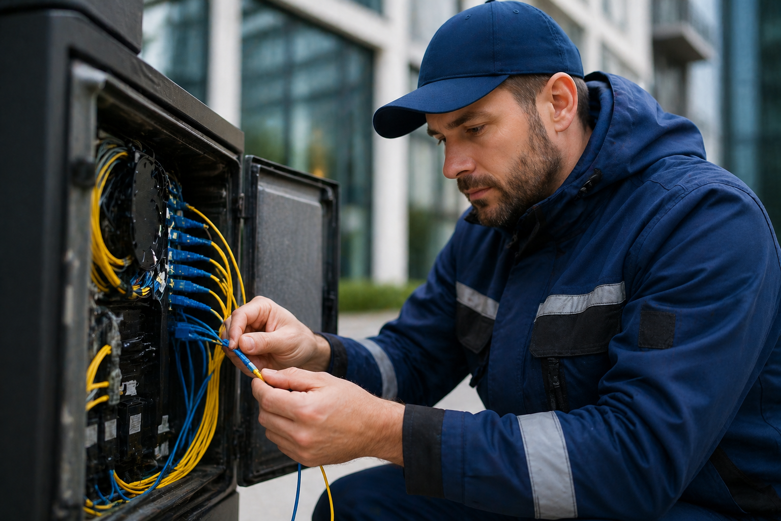 Instalasi Jaringan Fiber Optik